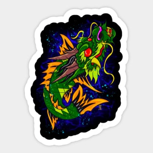 Dragon koi Sticker